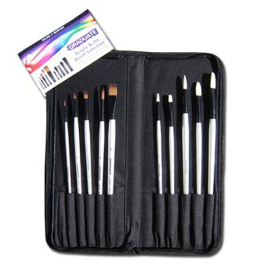 

Daler Rowney Graduate Brush Collection Set 10 Long Handle Kuas Lukis DiskonJual MurahHarga