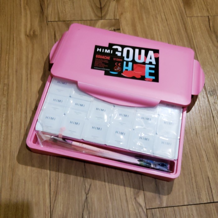 

YA Jelly Gouae 30ml Set x 18 With Little Bird Painting Brush Set DiskonJual MurahHarga DiskonObral