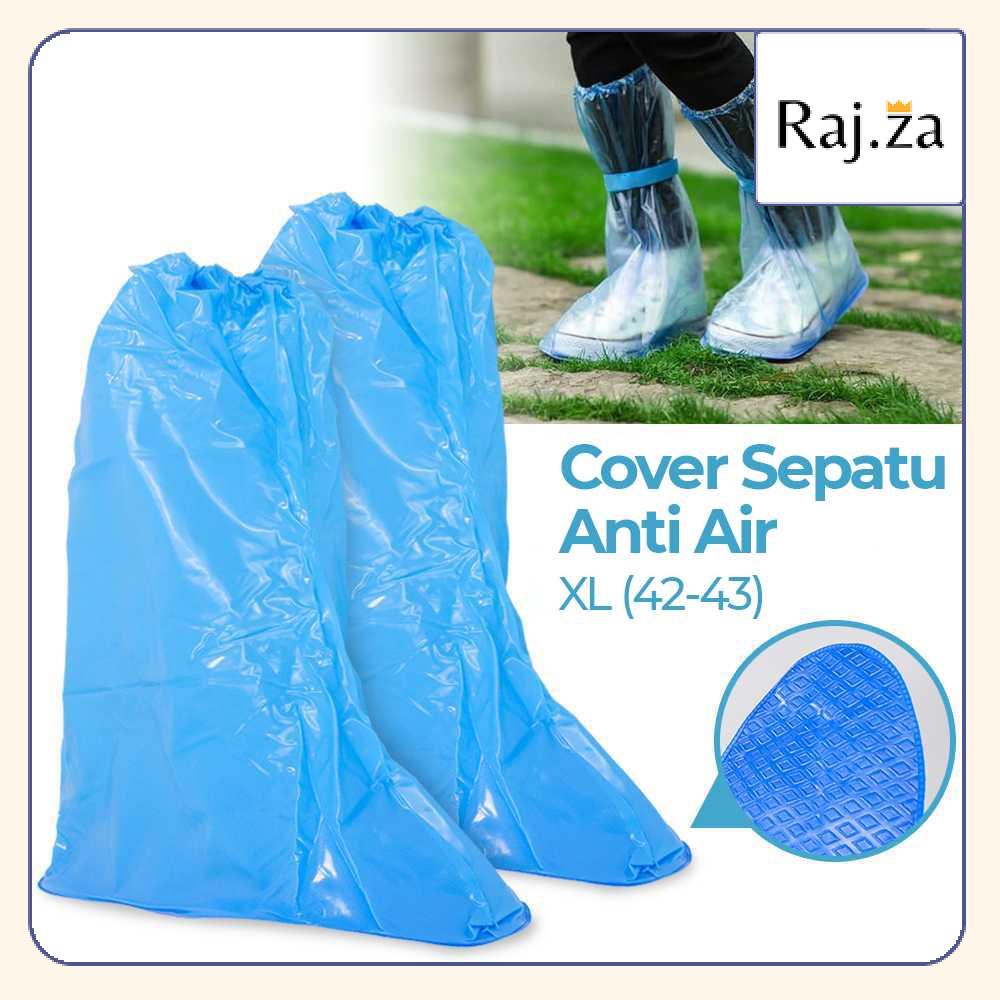 Raj.za - Jas Hujan Sepatu/Plastik Sepatu/Cover Sepatu/Cover Pelindung Sepatu/Cover Sepatu Anti Air/C