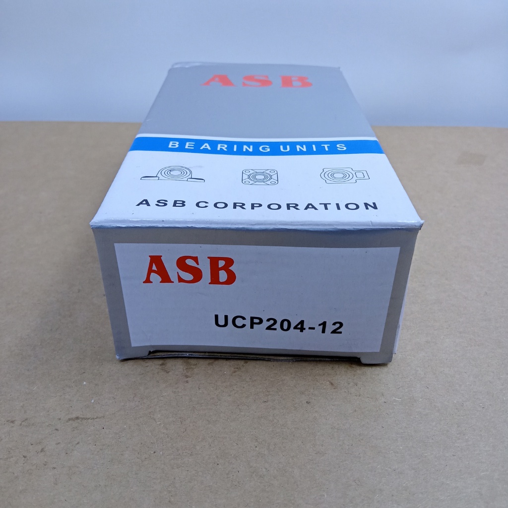 New Pillow Block Ucp 204-12 Laher Bearing Duduk Ukuran As 19Mm Ready