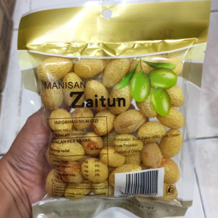 

Manisan Buah Zaitun Tanpa Biji 300Gram 300 Gr Biji Kam Cau Lan Kana Preserved Olive 300G Seedless