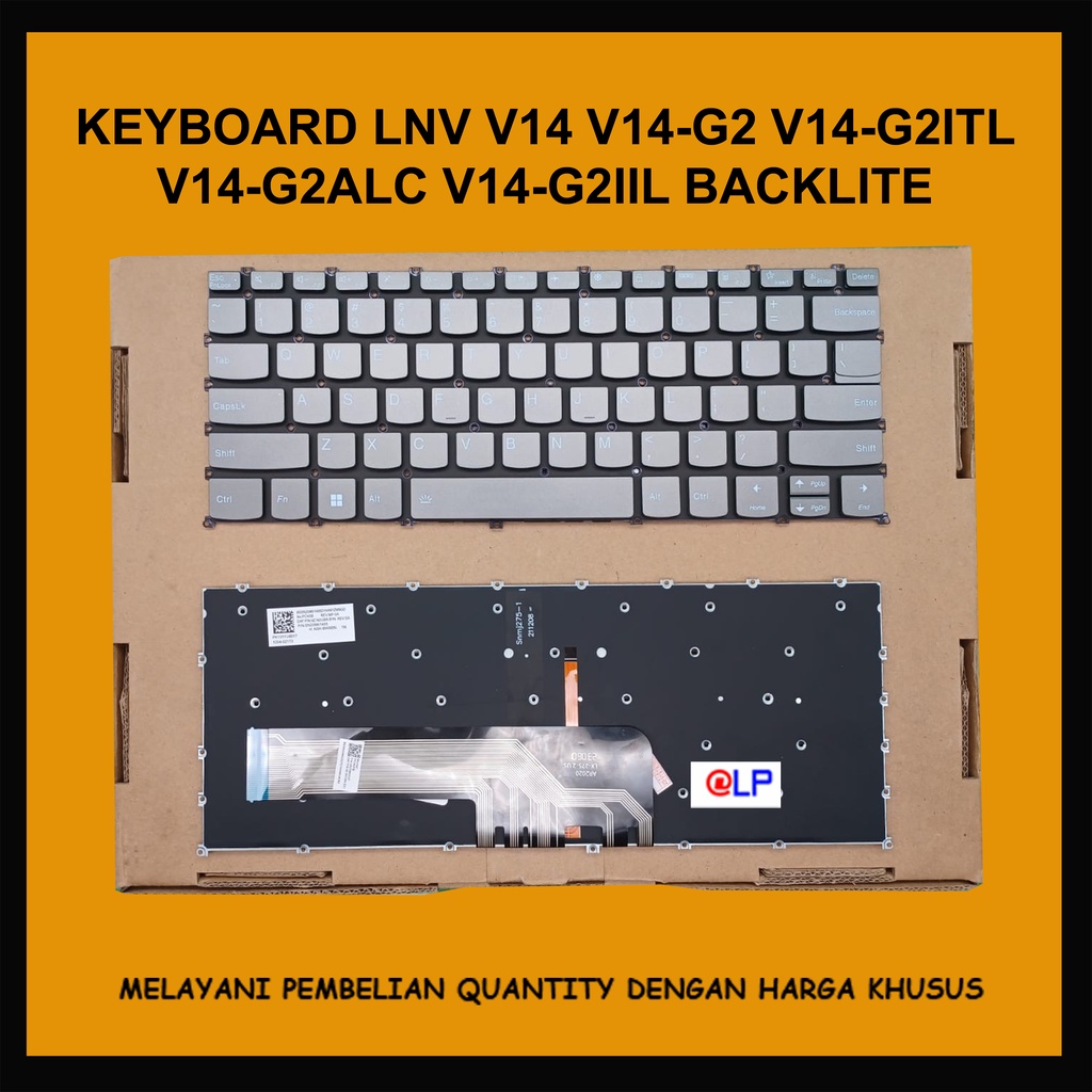 Keyboard Lenovo v14 v14-g2 v14-g2itl v14-g2alc v14-g2iil Backlite