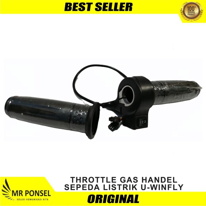 throttle gas handle sepeda listrik uwinfly