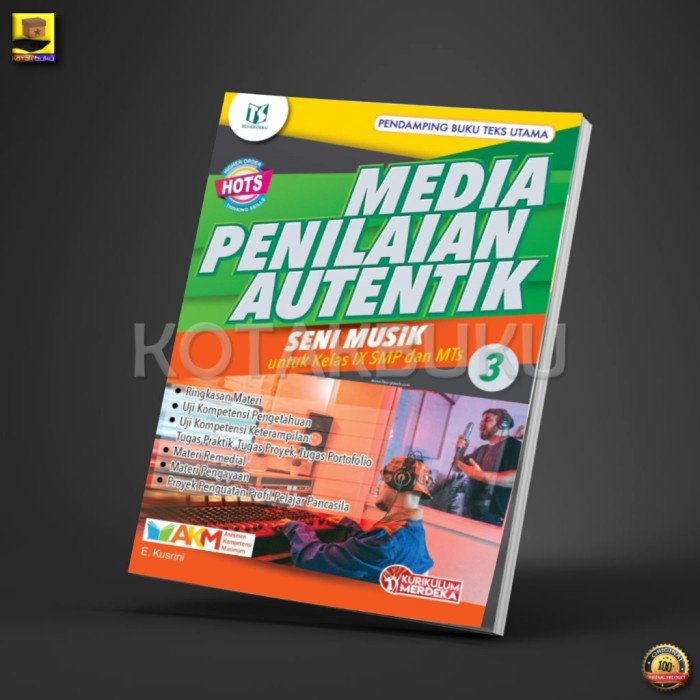 

SALE !!! MEDIA PENILAIAN AUTENTIK SENI MUSIK KELAS 7 8 9 SMP / SENI MUSIK SMP / KURIKULUM MERDEKA