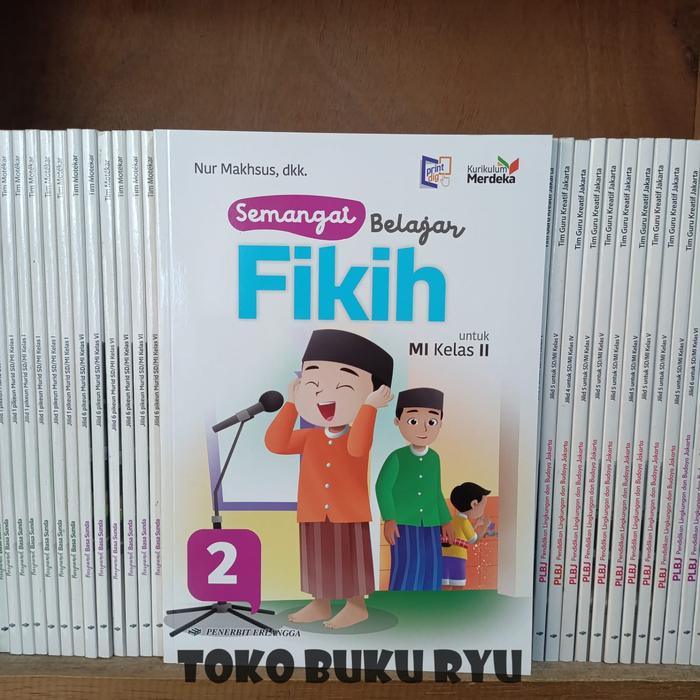 

SALE !!! BUKU SEMANGAT BELAJAR FIKIH KELAS 1 2 3 4 5 6 MI KURIKULUM MERDEKA ERLANGGA READYY