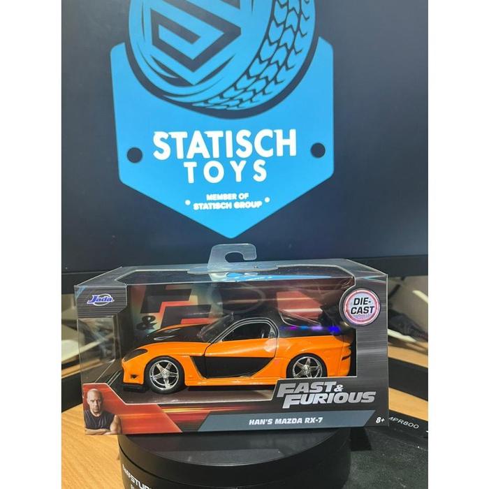 ready stok jada fast and furious han's mazda rx-7 skala 32 original