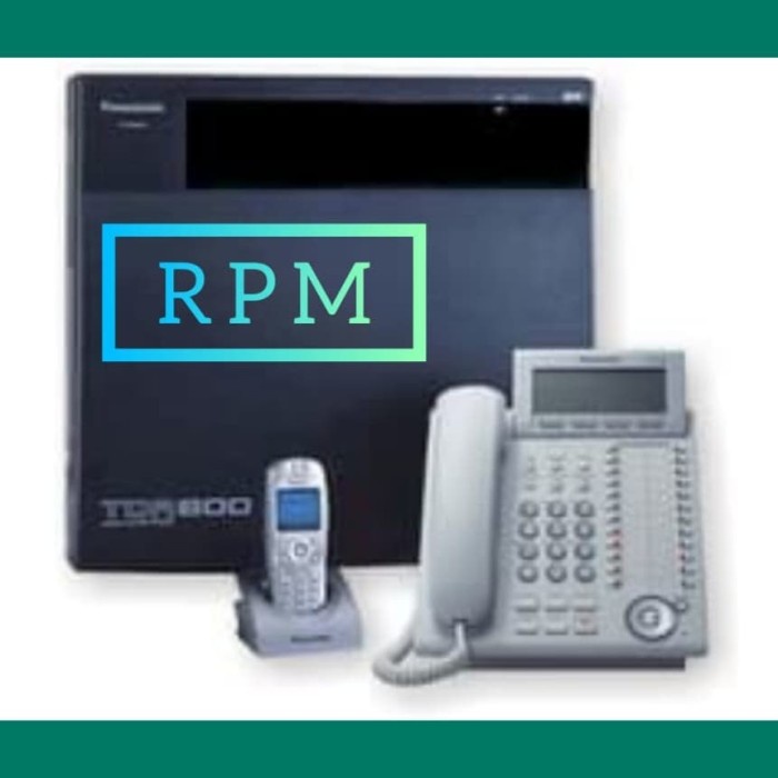 KX TDA 600 PABX Panasonic Unit Only plus cpu