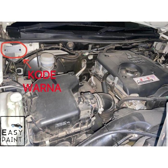 CAT OLES PEARL WHITE W54 MITSUBISHI PAJERO MIRAGE PUTIH MUTIARA