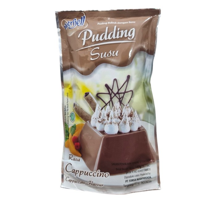 

Ready Stok" Puding Pudding Susu Nutrijell Nutrijel Buah Mangga Stroberi Melon Belgian Coklat Avocado