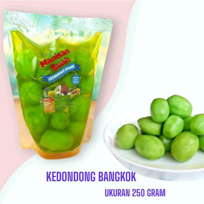 

Ready Stok" Manisan Kedondong Bangkok Manis / Pedas Ukuran 250 Gram