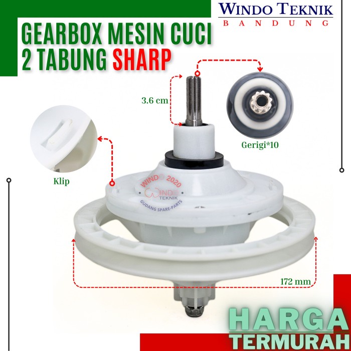 populer] GEAR BOX MESIN CUCI SHARP GEARBOX MESIN CUCI SHARP GIRBOX SHARP
