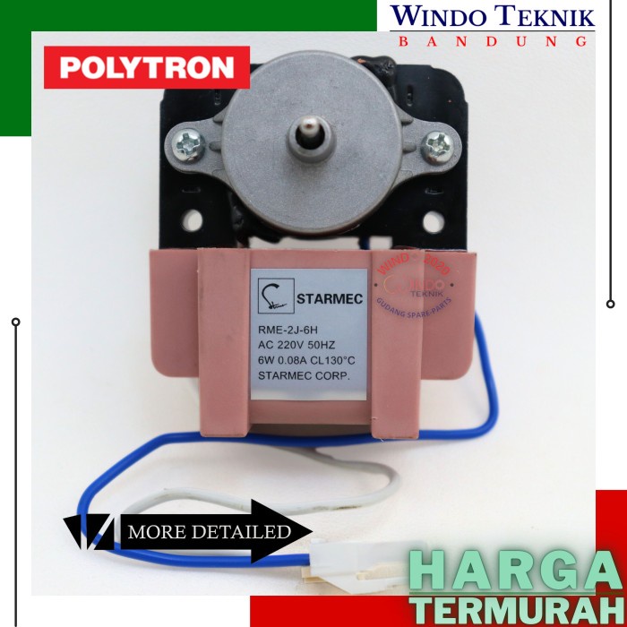 Buruan serbu] FAN SHOWCASE POLYTRON ORIGINAL MOTOR FAN SHOWCASE
