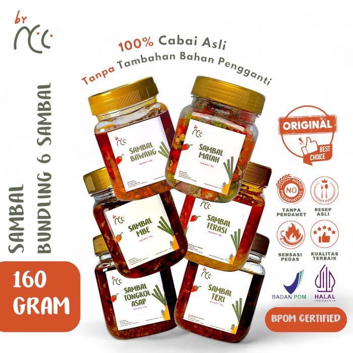 

By Ncc Bundling 6 Sambal Pedas Nikmat Rumahan