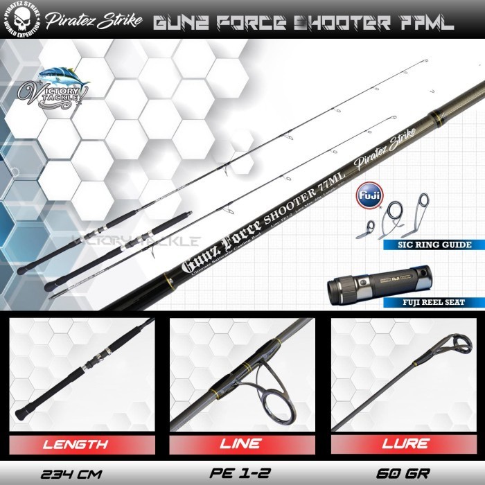 SALE JORAN PIRATEZ STRIKE GUNZ FORCE SHOOTER 77ML ULTIMATE SALTWATER