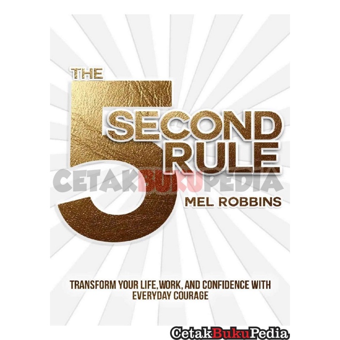 buku 5 Second Rule Transform Your Life Work Confidence With Ev Softcover