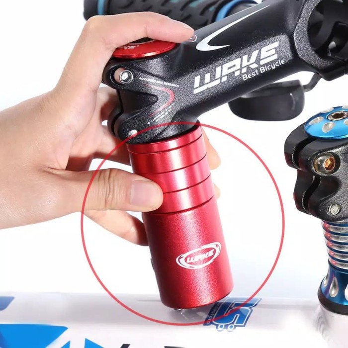 PENINGGI STANG SEPEDA MTB / WAKE ALLOY ORIGINAL QUALITY
