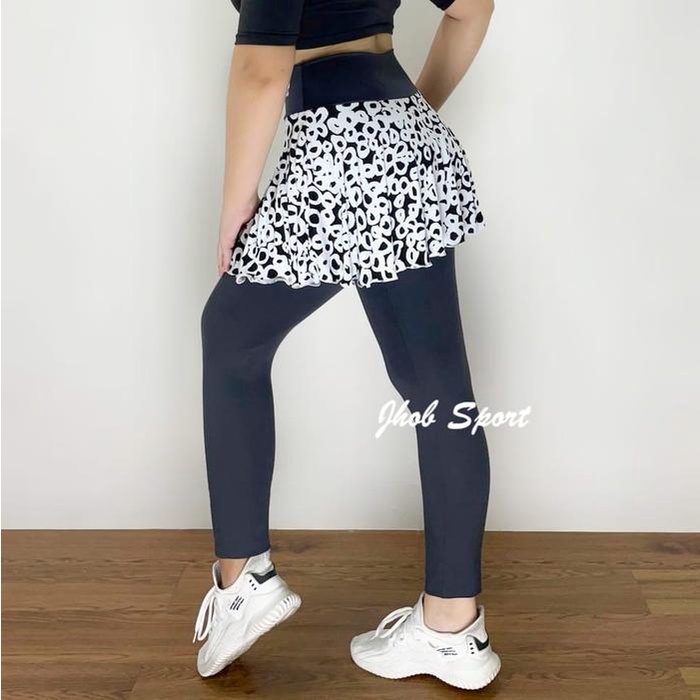 Legging Rok Panjang/Legging Senam Muslimah/Celana Senam Wanita Muslimah