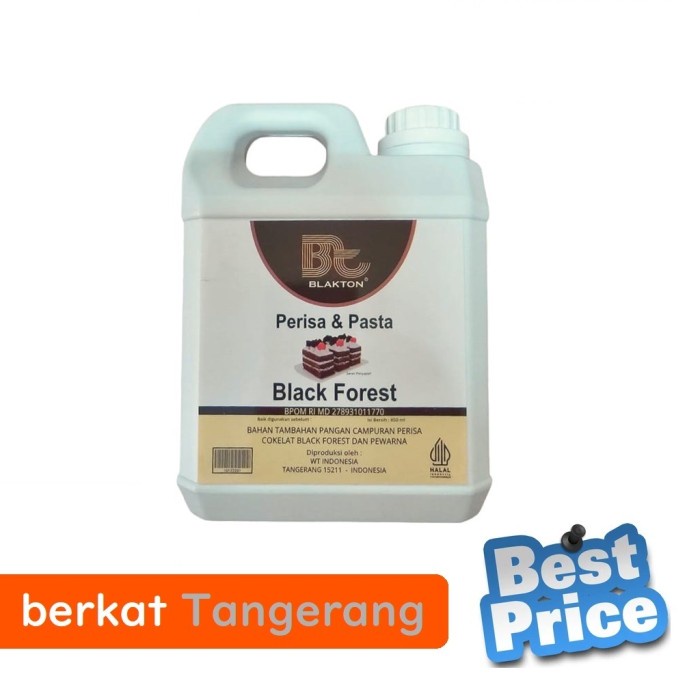 

Ready Stok" Pasta Coklat Blakton Bf 1Kg / Black Forest Besar 1Kg / 1Kg