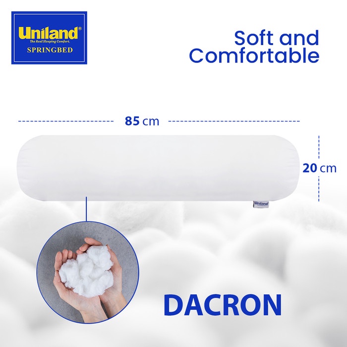 Bundling Uniland Bantal Dacron Silicon + Guling Dacron Silicon