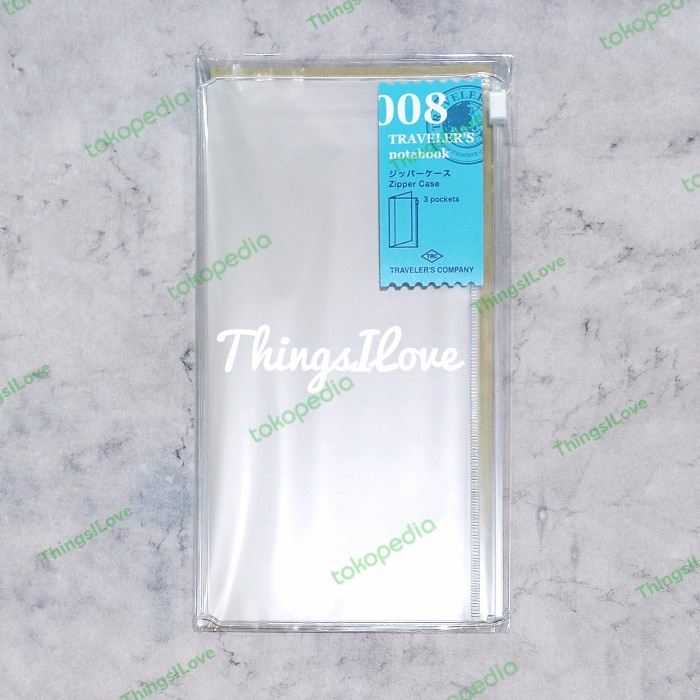

Midori TRAVELER'S Notebook Zipper Case 008 - Regular - Authentic TERLARIS/TERMURAH/TERPOPULER