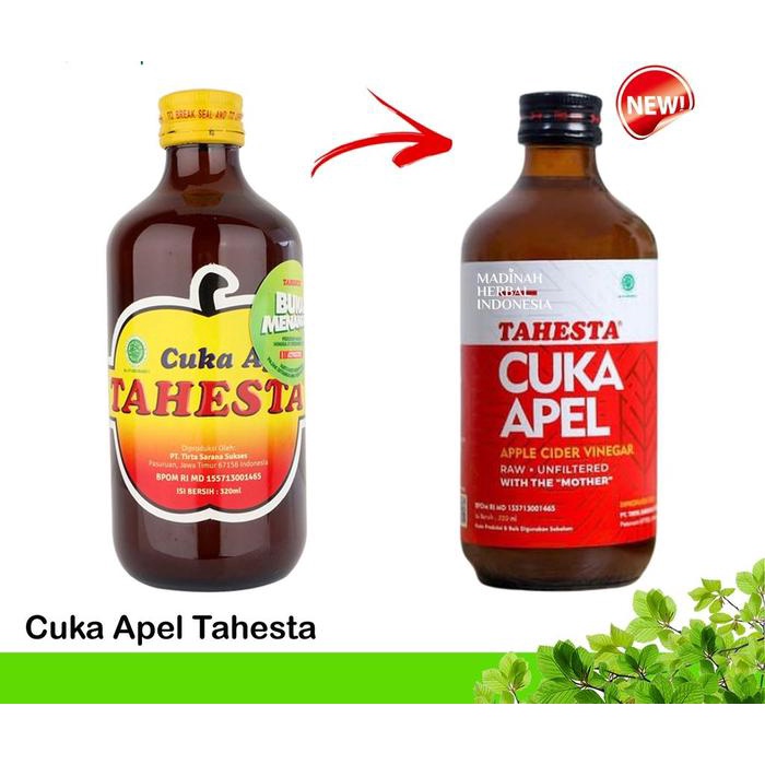 

Tahesta Cuka Apel Apple Cider Vinegar Organic 320ml