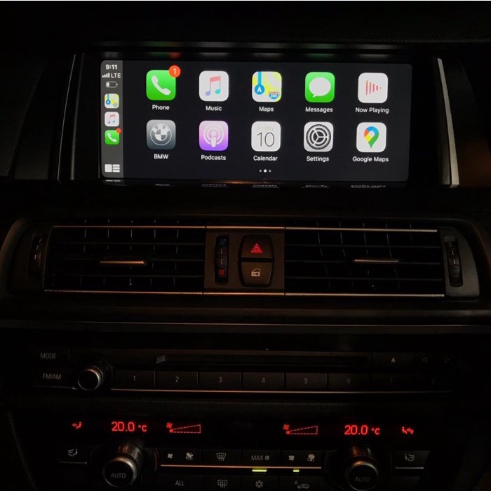 Sale Bmw F10, F30, F15, F25 Apple Carplay + Reverse Camera