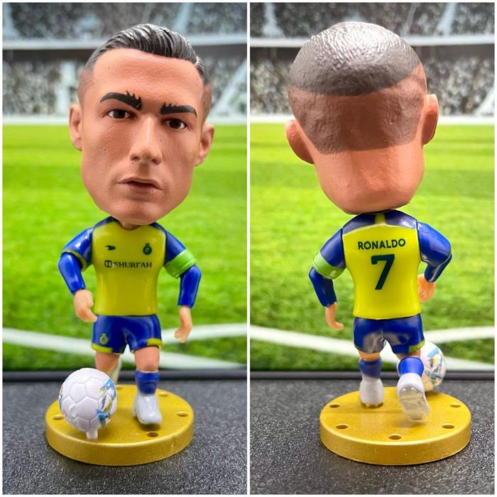SALE  FIGURE PEMAIN AL NASSR RONALDO / AL NASSR CHISTIANO RONALDO / MINIATUR PEMAIN BOLA AL NASSR