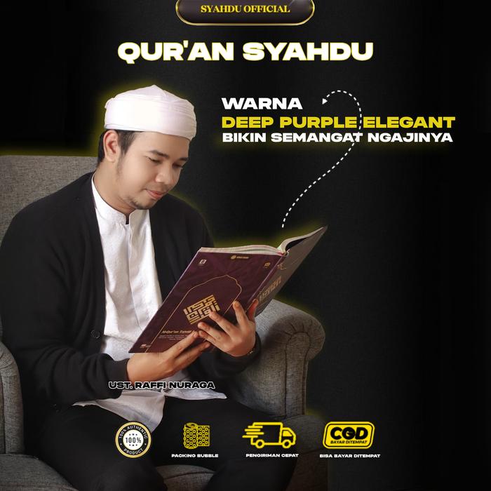

Produk Terbaru Quran Syahdu Jumbo Special Tajwid & Tilawah Canggih - Mushaf Al-Quran Syahdu Fitur