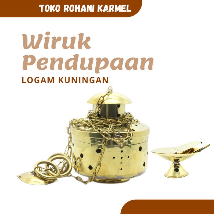 Barang Terlaris Wiruk Plat - Pendupaan Katolik / Wiruk Dan Navikula / Perlatan Misa / Perlengkapan