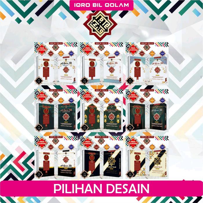 

Barang Terlaris Al Qur'An Tulis 30 Juz Custom Nama Ekslusive Quran Bonus Juz Amma Tulis Erasable