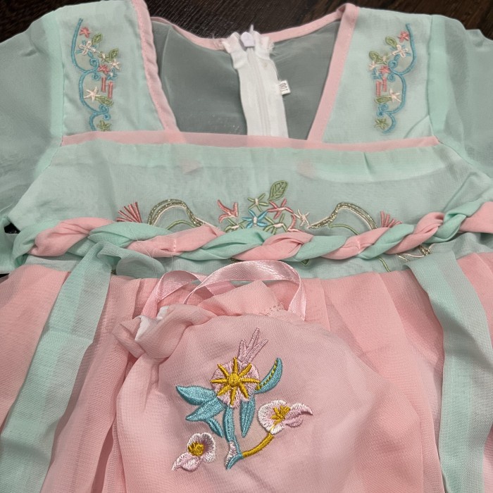 SALE  DRESS HANFU DAN TAS ADAT KOREA CHINA ANAK IMPORT 1 - 7 TAHUN READYY ORIGINAL