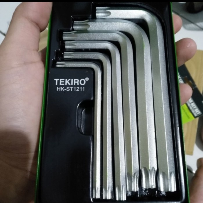 ><><><] Kunci L Set Bintang Tekiro / Star Key Set 6 pcs Tekiro (T25-T55)