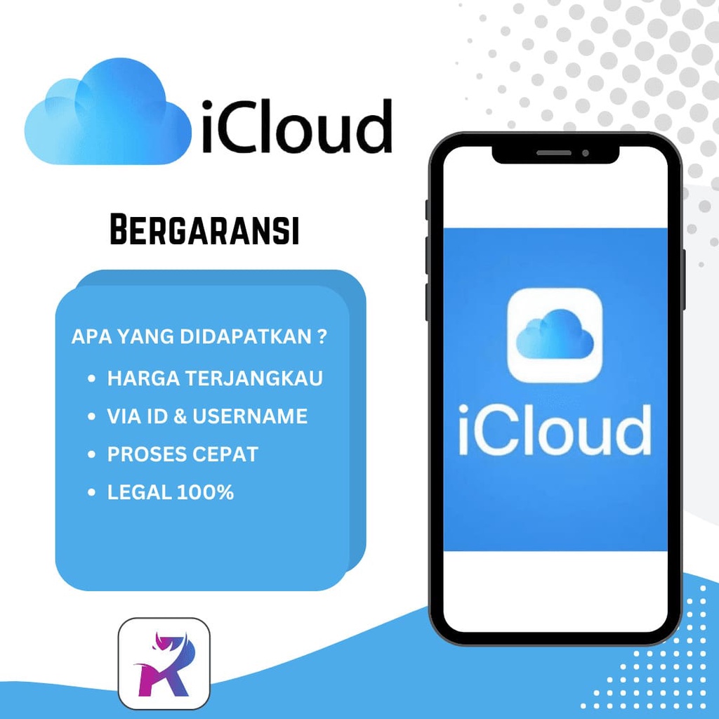 Akun Icloud 50gb Premium 1 Tahun Garansi Full