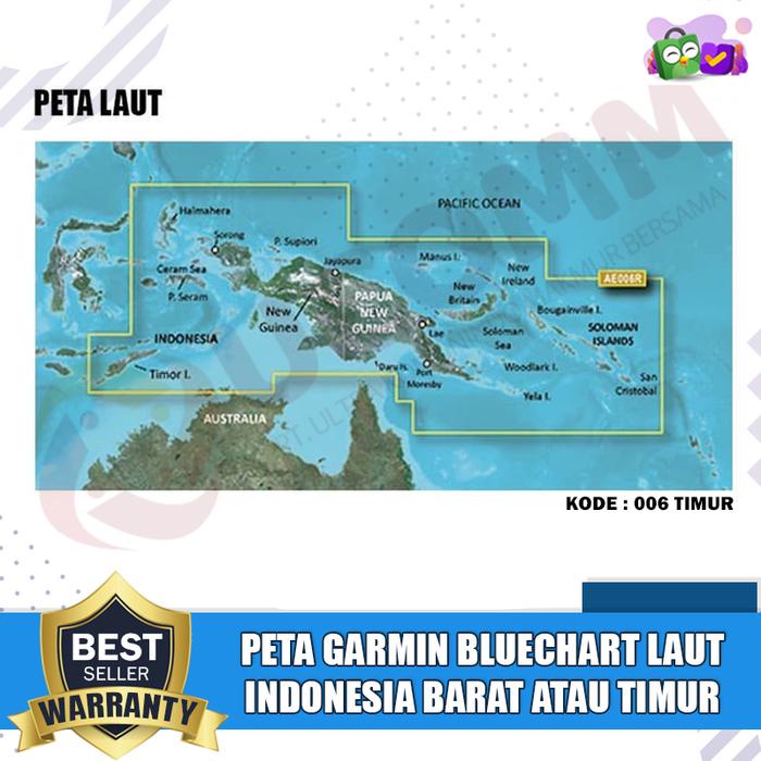 SALE TERHOTT PETA GARMIN LAUT INDONESIA BAGIAN BARAT TIMUR BLUECHART 009 006 LAUT INDONESIA READYY