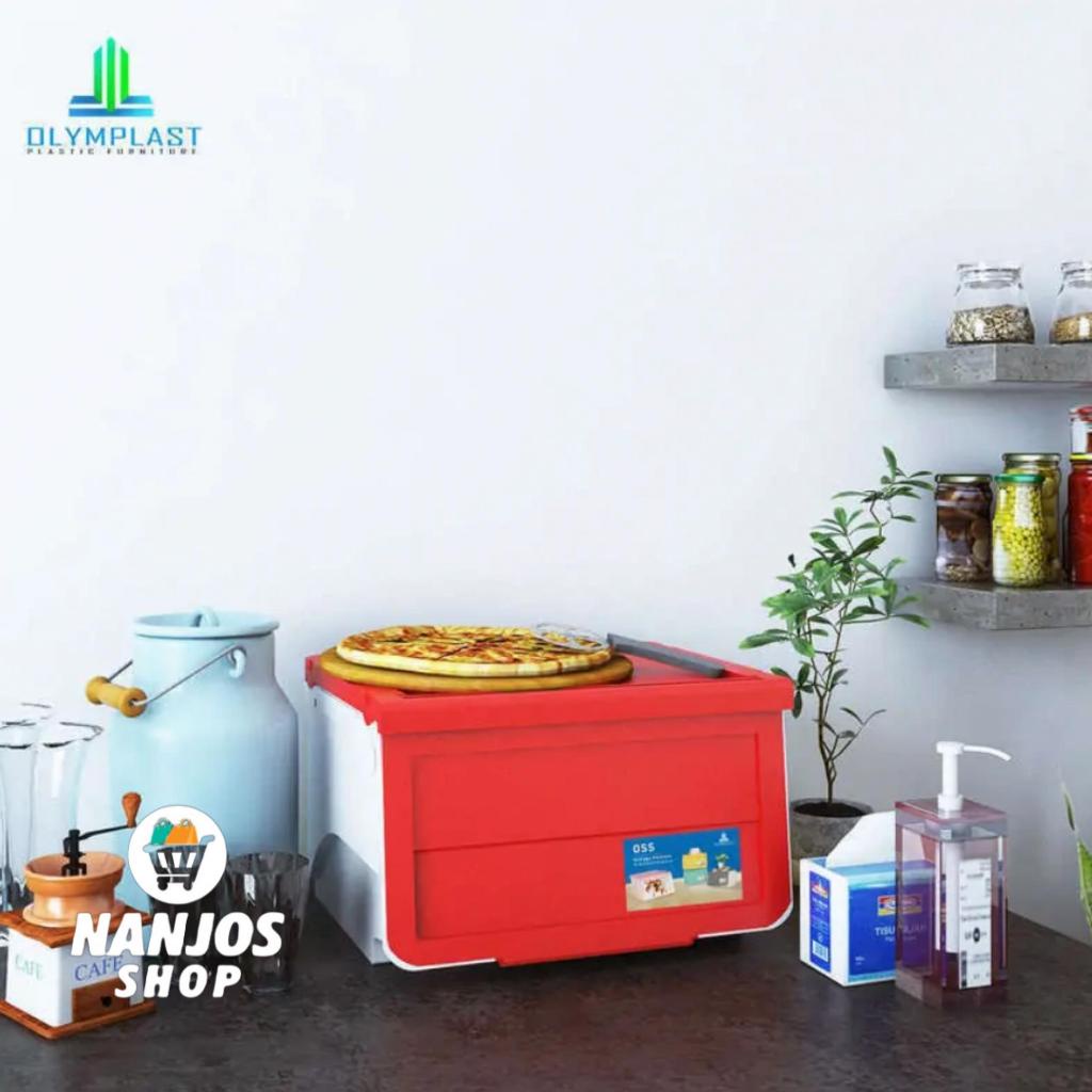 Terbaru [Free Ongkir & Bisa Cod] Olymplast - Rak / Box / Kotak Plastik Serbagunan Kontainer Kecil