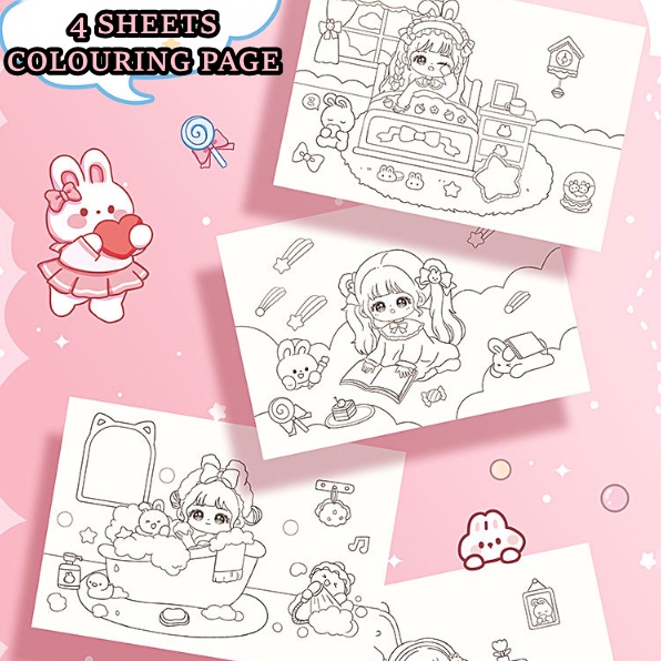 

Tahan Lama [Orgm] Ada Sticker Perlengkapan Sekolah Buku Gambar Buku Sketsa Momo100 Gsm Dengan