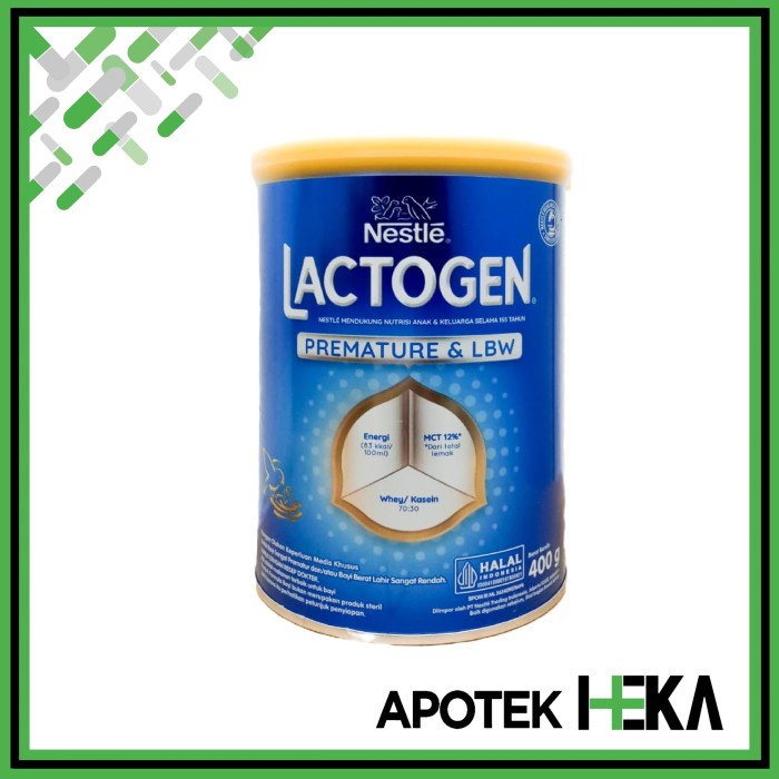 Lactogen Premature & BBLR 400 g - Susu Formula Berat Lahir Rendah