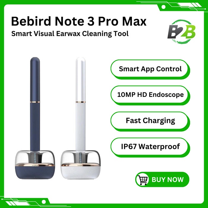 Bebird Note 3 Max Smart Visual Earwax Cleaning Korek Ku Camera