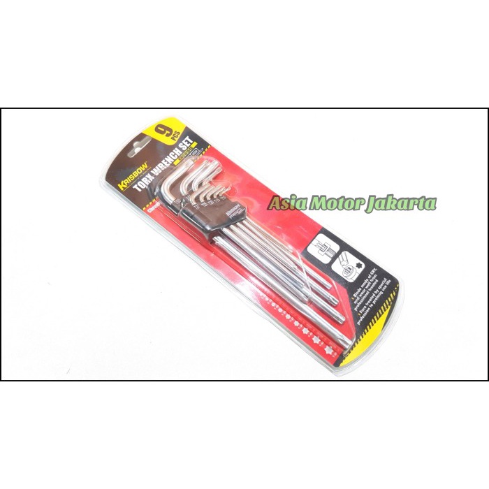 ~~~~~] Kunci L Bintang isi 9 Pcs - Krisbow