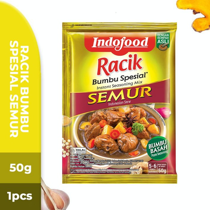 

BIG SALE Indofood Racik Bumbu Spesial Semur 50gr