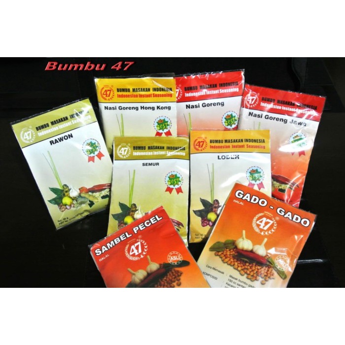 

SPECIAL bumbu masak 47, terlengkap, dengan 22 varian rasa