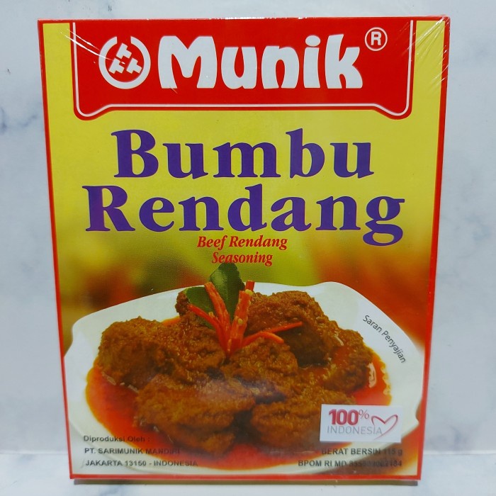 

NEW MUNIK Bumbu Rendang 115 gram No.3