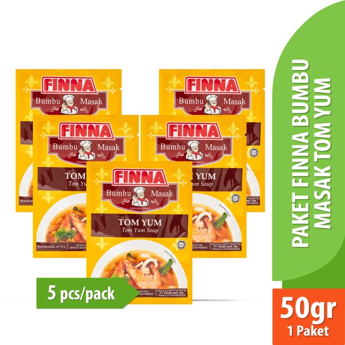 

NEW PAKET FINNA BUMBU MASAK TOM YUM