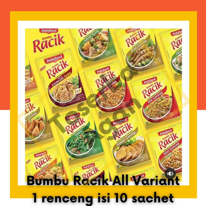 

TERBAIK Bumbu Racik Indofood 1 renceng isi 10pcs Ayam Asem Ikan Nasi Sop Tumis