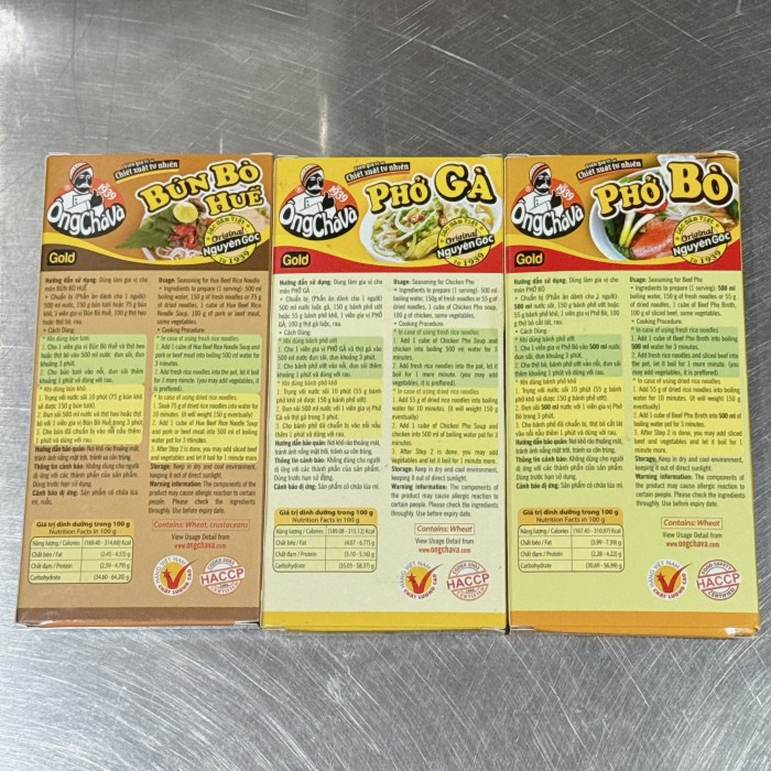 

TERLENGKAP Pho Chicken / Beef Bumbu Masak - 100% Vietnam