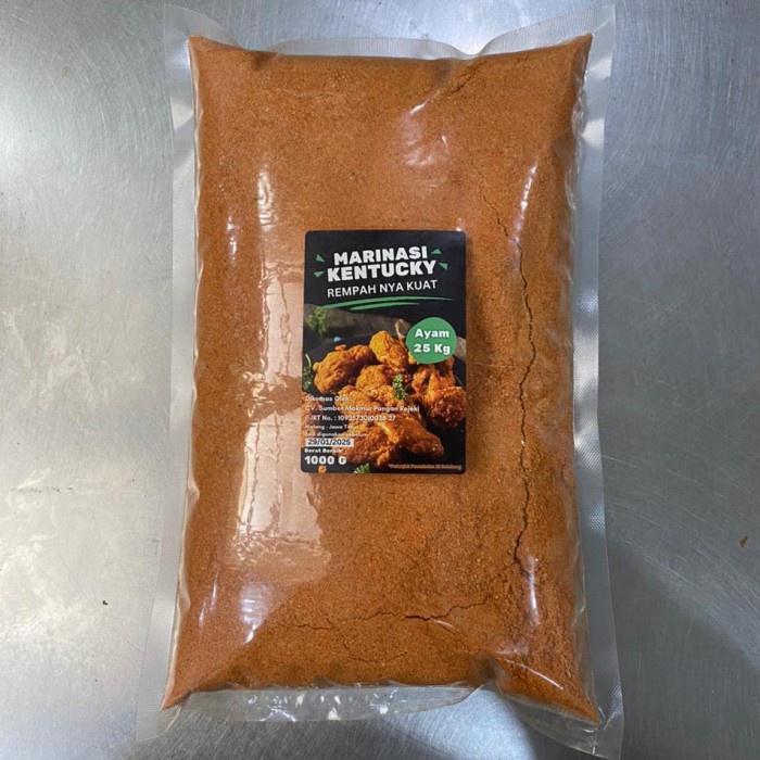 

EKSLUSIF bumbu marinasi ayam fried chicken 1kg