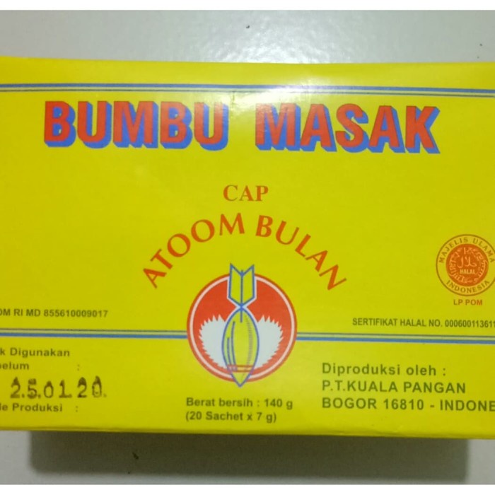 

BOOM SALE bumbu atom bulan isi 20