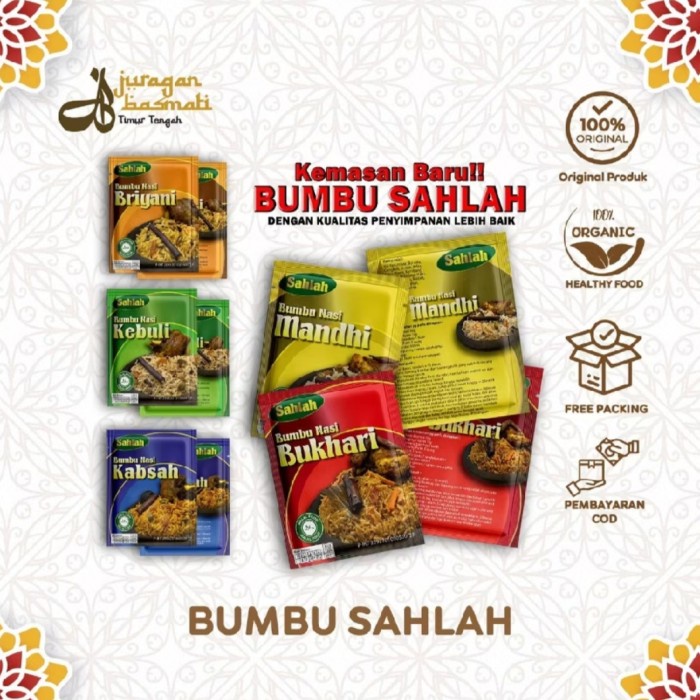 

TERMURAH BUMBU NASI MANDHI dan BRIYANI BUBUK