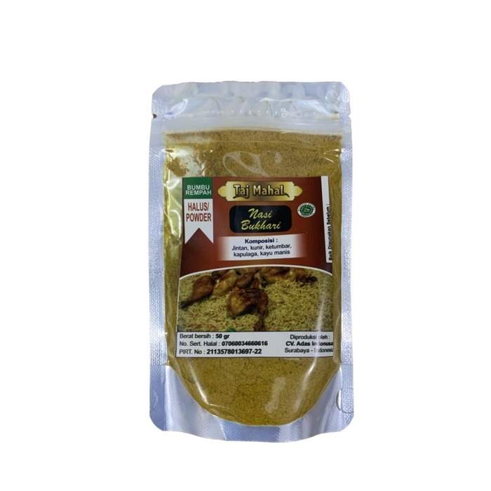 

PRODUK TERBATAS Bumbu Instan Tajmahal Nasi Mandhi Nasi Biryani Nasi Kabsah Bukhari