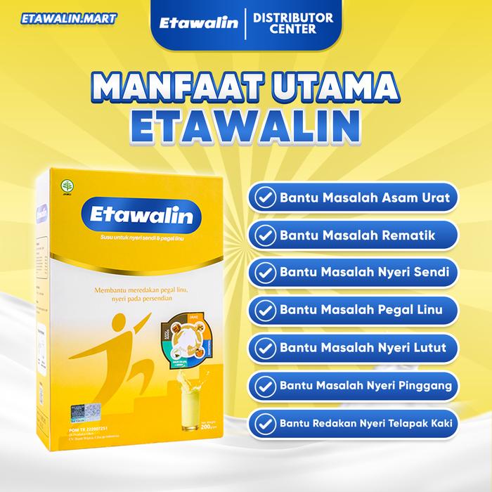 

[KEMASAN SACHET] - ETAWALIN 2 BOX SUSU KAMBING ETAWA BPOM & HALAL DENGAN 5 BAHAN HERBAL UNTUK